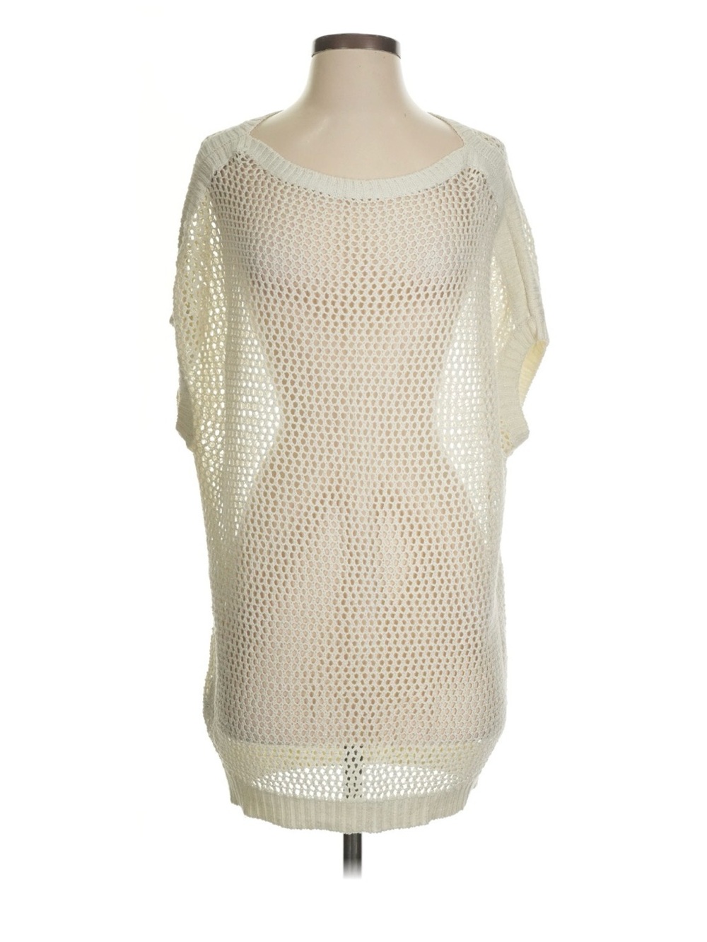 Tommy Bahama White Open-Knit  Beach CoverUp gives a classic Resort Vibe